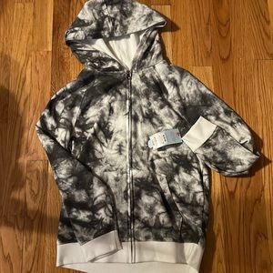 Boys medium zip up hoodie